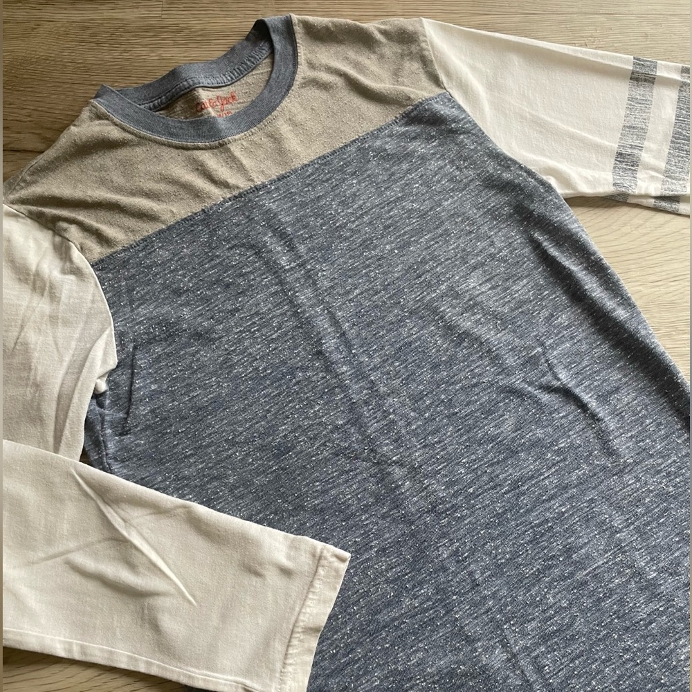 4/$25 | Cat & Jack | Long Sleeve Two Toned Shirt for Boys | M (8-10)